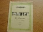 TSCHAIKOWSKY - DIE JAHRESZEITEN -OPUS 37A -VOOR PIANO, Muziek en Instrumenten, Bladmuziek, Piano, Gebruikt, Ophalen of Verzenden