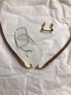 Cartier bril van hout metaal verguld met gebroken glas, Ophalen, Zo goed als nieuw, Leesbril, Overige merken