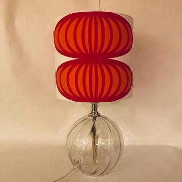  retro Lampenkap oranje rood design Ikea OPRUIMING! beschikbaar voor biedingen