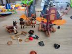 Pirateneiland 6679 en rots playmobil met extra vlot, Ophalen of Verzenden, Zo goed als nieuw