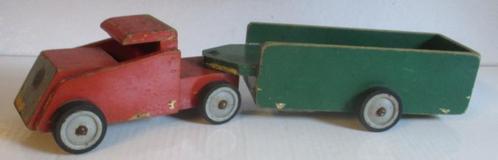 originele houten Ado truck vrachtwagen Ko Verzuu, Antiek en Kunst, Antiek | Speelgoed, Verzenden
