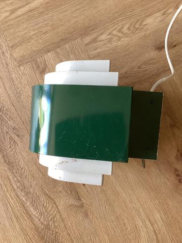 Hans Agne Jakobsson.. Beschilderde metalen wandlamp, beschikbaar voor biedingen