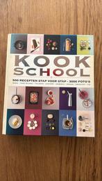 Kookschool 500 recepten / 3000 fotos., Ophalen of Verzenden, Zo goed als nieuw