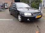Hyundai Accent 1.5 I Sport 3DR 2001 Zwart verkocht, Auto's, Hyundai, Voorwielaandrijving, 980 kg, Zwart, Handgeschakeld