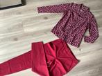 Studio Anneloes bonded travelstof set L broek en blouse, Studio Anneloes, Maat 42/44 (L), Ophalen of Verzenden, Zo goed als nieuw