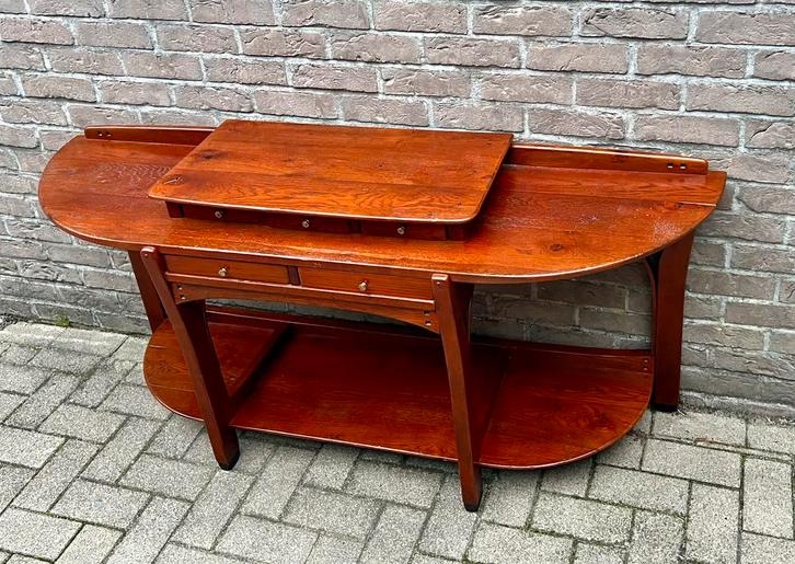 Schuitema sidetable 160 cm Art Nouveau  Jugendstil zeldzaam, Antiek en Kunst, Antiek | Meubels | Tafels, Ophalen