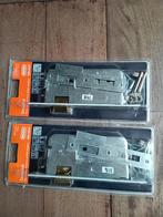 2x Nemef Klavierslot DIN rechts 66/2 72 mm, Doe-het-zelf en Verbouw, Ophalen of Verzenden, Nieuw, Slot