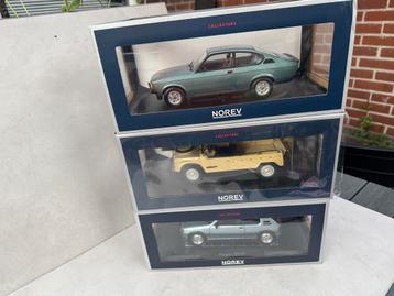 1/18  NOREV / OPEL / PEUGEOT / CITROEN 55,00 EURO PER STUK beschikbaar voor biedingen