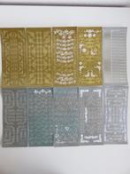 randjes en border peel off stickers voor zelf kaarten maken, Ophalen of Verzenden, Zo goed als nieuw, Overige typen