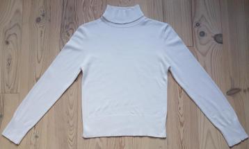 leuk wit truitje met kohl, lage verzendkosten van €3,50! beschikbaar voor biedingen