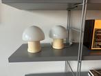 Vintage Mushroom lamps - Massive Belgie, Gebruikt, Ophalen of Verzenden, Glas, Mid century, vintage
