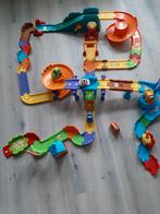 Vtech toet-toet speelset 6 auto's+hellingen zelf gecreëerd, Kinderen en Baby's, Ophalen of Verzenden, Gebruikt, 2 tot 4 jaar