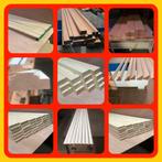 022.Hout /Eiken /beuken /Merantie /Vurenhout Geschaafd nieuw, Ophalen, Eiken, Nieuw, Minder dan 100 cm