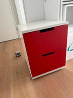 Malm ladekast 2 laden, Huis en Inrichting, Kasten | Ladekasten, 1 of 2 laden, Zo goed als nieuw, Minder dan 100 cm, 25 tot 50 cm