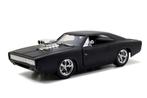 Dodge Charger Fast and Furious 1:24 mat zwart, Nieuw, Jada, Ophalen of Verzenden, Auto