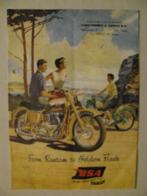 157 BSA From Bantam to Golden Flash brochure 1954, Motoren, Ophalen of Verzenden, Overige merken