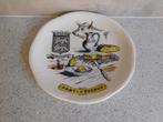 Bord 19 cm. Pont-L'eveque Normandie Gien France, Keramiek, Ophalen of Verzenden, Zo goed als nieuw, Bord(en)