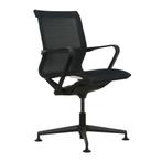 MN Design Vergaderstoel Zwart Netweave, Huis en Inrichting, Bureaustoelen, Ophalen of Verzenden, Nieuw, Zwart, Bureaustoel