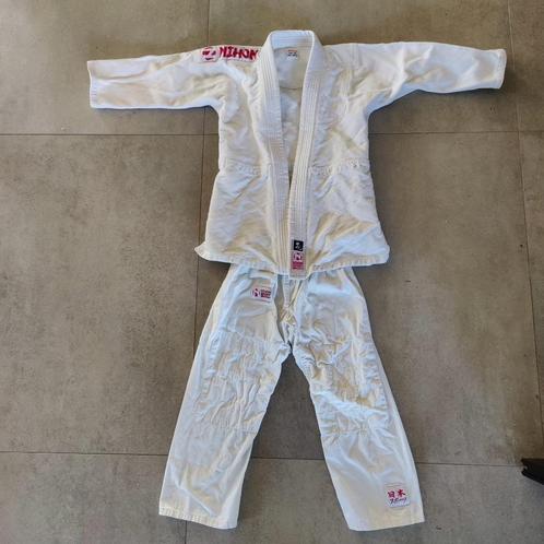 Judopak - maat 140, Sport en Fitness, Vechtsporten en Zelfverdediging, Zo goed als nieuw, Judo, Vechtsportpak, Maat S, Ophalen of Verzenden