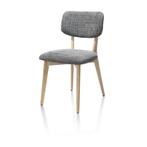 2 Nieuwe stoelen, SAMEN 150,=  Antraciet Benjamin  H&H, Ophalen, Hout, Twee, Nieuw