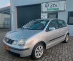 Volkswagen Polo 1.4 55KW 2002 Grijs Airco, Auto's, Voorwielaandrijving, 74 pk, Euro 6, 4 cilinders