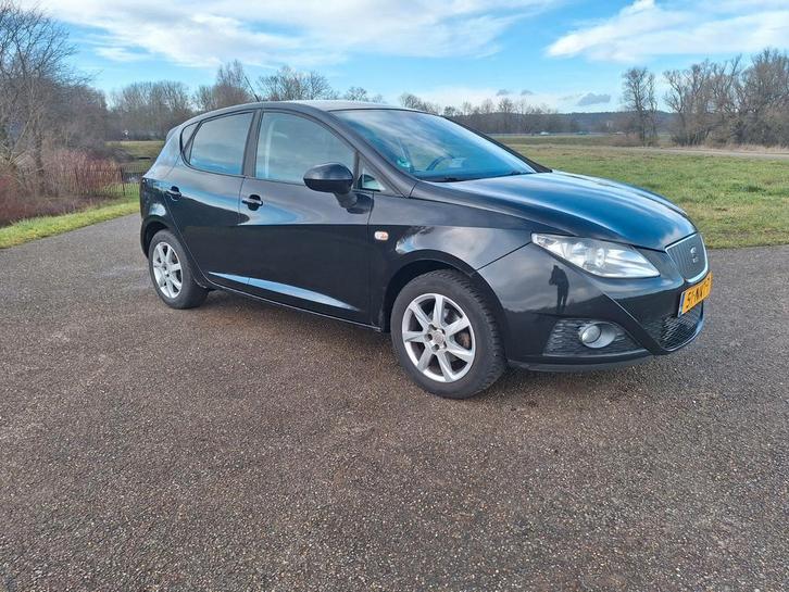 Seat Ibiza 1.2 TDI 55KW Ecomotive 2010 Zwart, Auto's, Seat, Particulier, Ibiza, ABS, Airbags, Airconditioning, Boordcomputer, Centrale vergrendeling
