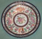 Antiek famille rose bord van Samson, Ophalen of Verzenden