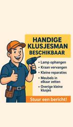 Klusjes man aangeboden, Vanaf 10 jaar, Overige vormen