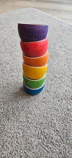 Grapat houten bakjes, Verzamelen, Retro, Ophalen of Verzenden, Huis en Inrichting