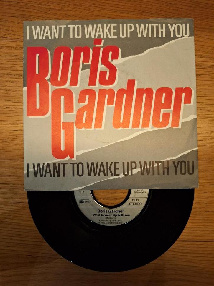 Boris Gardner - I Want To Wake Up With You - Vinyl Single, Cd's en Dvd's, Vinyl Singles, Gebruikt, Single, 7 inch, Ophalen of Verzenden