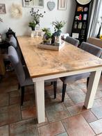 Houten Tafel, Ophalen, 50 tot 100 cm, Zo goed als nieuw, Vijf personen of meer