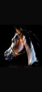 Wanddecoratie paardenhoofd carine meunier, Ophalen of Verzenden, Zo goed als nieuw