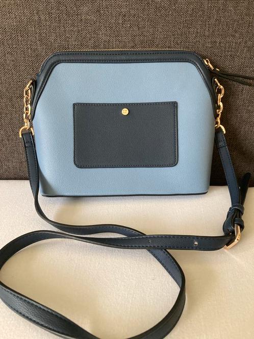 Dune London, schoudertas, Sieraden, Tassen en Uiterlijk, Tassen | Damestassen, Zo goed als nieuw, Schoudertasje, Blauw, Verzenden