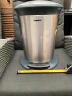 Gebruikte Leifheit pedaal emmer prullenbak.ALLEEN OPHALEN, Ophalen, Gebruikt, Met pedaal, Metaal