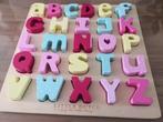 Gekleurde houten ABC puzzel - merk Little Dutch, Ophalen of Verzenden, Zo goed als nieuw, Overige typen
