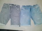 Korte stoere spijkerbroeken, Kinderen en Baby's, Kinderkleding | Maat 176, Ophalen of Verzenden, Zo goed als nieuw, Jongen, Broek