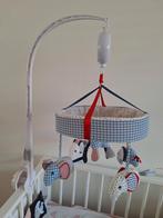 Prenatal muziekmobiel met olifanten en aapje en 2 muziekdoos, Ophalen of Verzenden, Zo goed als nieuw