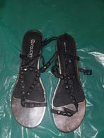Zwarte Sandalen - Maat 39, Kleding | Dames, Schoenen, Verzenden, Zwart, Sandalen of Muiltjes, Visions