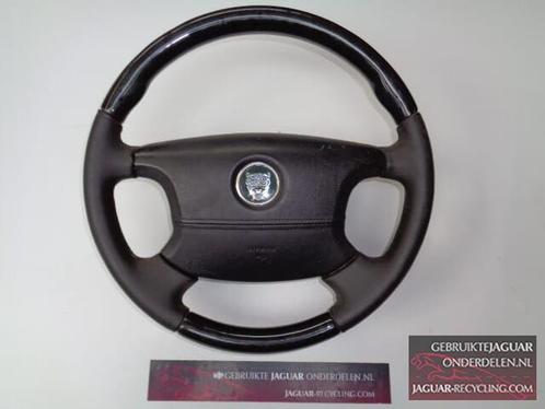 Stuur Zwart leer & black wood X350 & S-Type na 2002 nieuw, Auto-onderdelen, Besturing, Jaguar, Nieuw, Ophalen of Verzenden