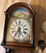 Antieke Pendule Klok met Schilderij, Ophalen of Verzenden