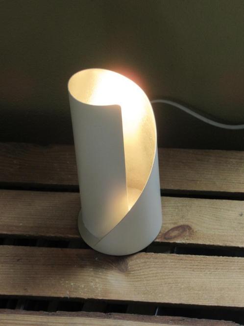 Moderne design tafellamp brilliant, Huis en Inrichting, Lampen | Tafellampen, Gebruikt, Minder dan 50 cm, Glas, Ophalen of Verzenden