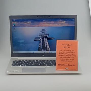 HP Elitebook 850 G6 I5-8365U 8GB/256GB SSD Win 11 Pro beschikbaar voor biedingen