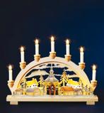 Helum houten kaarsenstandaard lampjes standaard kerst 1 lamp, Huis en Inrichting, Ophalen of Verzenden, Nieuw