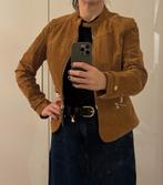 Mango Suede Jas - Maat L - Bruin, Maat 38/40 (M), Mango, Bruin, Ophalen of Verzenden