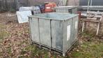 Metalen demontabele bak - 1,2 kuub, Ophalen, Gebruikt, Metaal, Overige typen