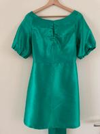 Groene jurk van Laagam - Cocktailjurk - Feestelijk, Kleding | Dames, Jurken, Maat 38/40 (M), Zo goed als nieuw, Boven de knie