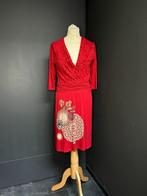Mooie rode dames jurk van DESIGUAL maat M, Kleding | Dames, Jurken, Maat 38/40 (M), Ophalen of Verzenden, Zo goed als nieuw, Desigual