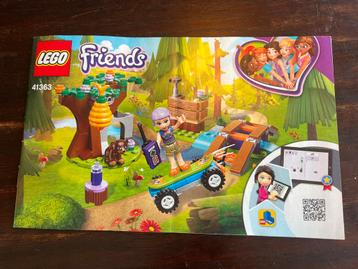 Lego Friends Mia's Avontuur in het Bos 41363 beschikbaar voor biedingen