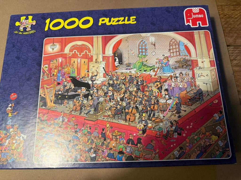 Van haasteren De opera, Hobby en Vrije tijd, Denksport en Puzzels, Ophalen, 500 t/m 1500 stukjes, Zo goed als nieuw