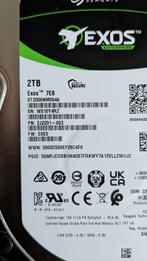 2TB Seagate Exos 7E8 SAS HDD ongebruikt., Computers en Software, Harde schijven, Intern, SAS, Server, HDD